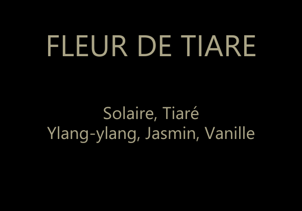 Bougie 165ml Fleur de Tiaré - Les Silencieuses Noir