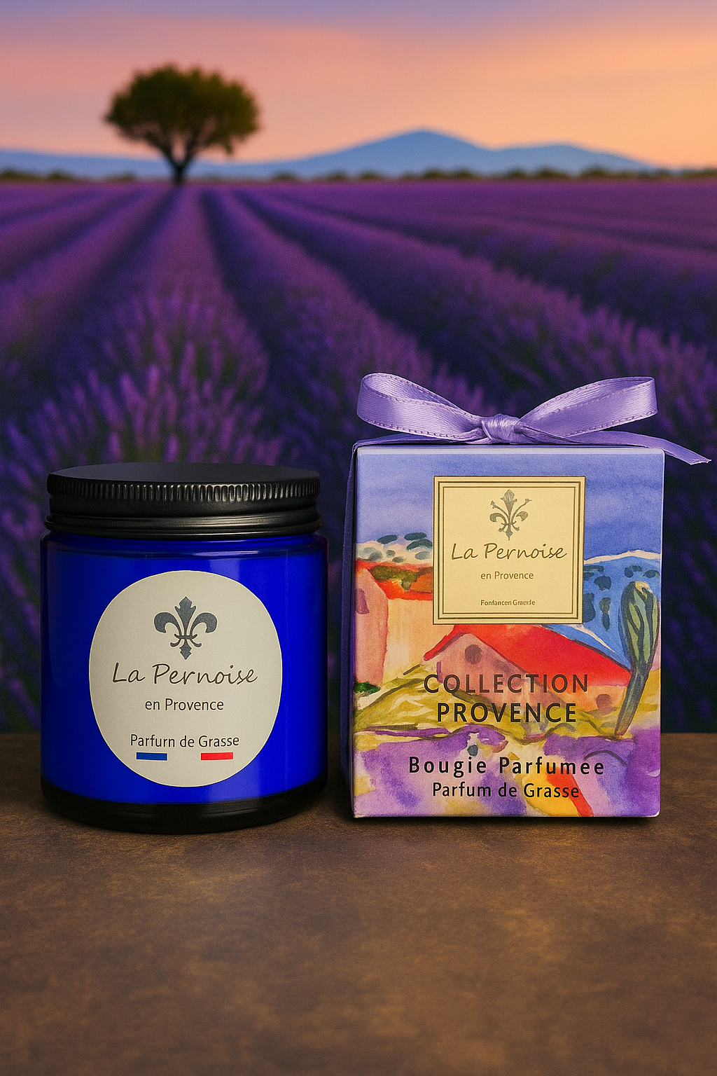 Bougie 100ml Provence fruitée - Les provençales