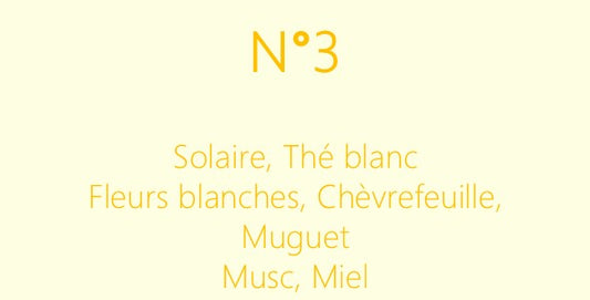 Bougie N°3 - Collection Ivoire