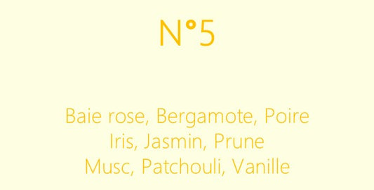 Bougie N°5 - Collection Ivoire