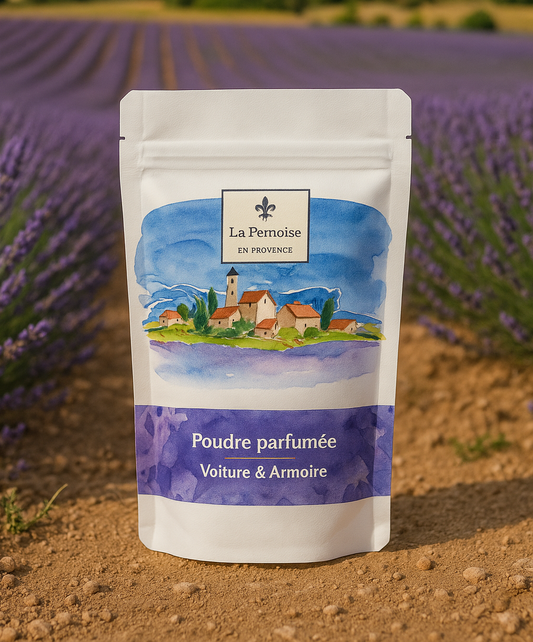 Les provençales - Poudre parfumée Armoire et Voiture 50 grammes