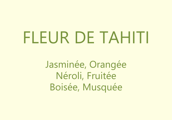 Parfum Fleur de Tahiti : bougies parfumées et diffuseurs La Pernoise