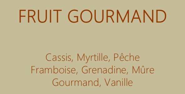 Parfum Fruit gourmand : bougies parfumées et diffuseurs La Pernoise