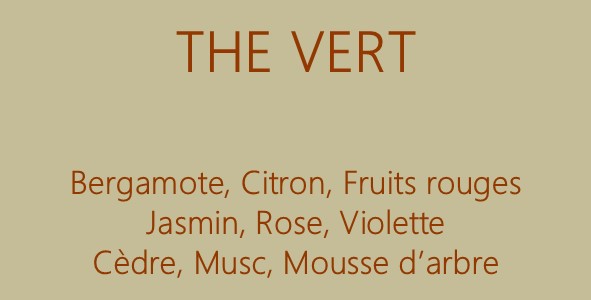 Parfum Thé vert : bougies parfumées et diffuseurs La Pernoise
