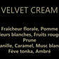 Bougie 165ml Velvet Cream - Les Silencieuses Noir