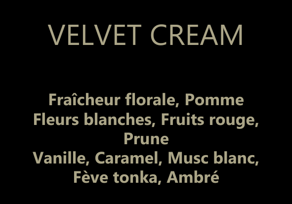 Bougie 165ml Velvet Cream - Les Silencieuses Noir