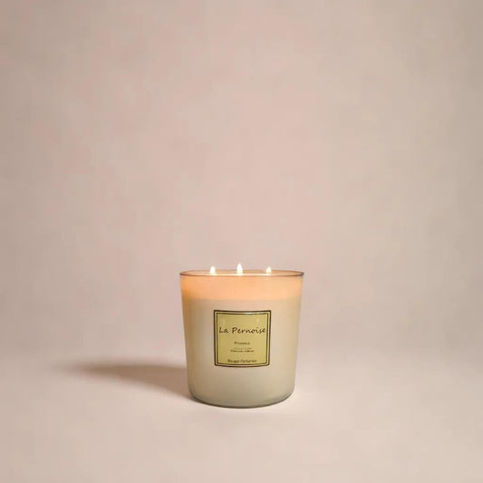 Bougie750ml Prune ambré - Les boisées