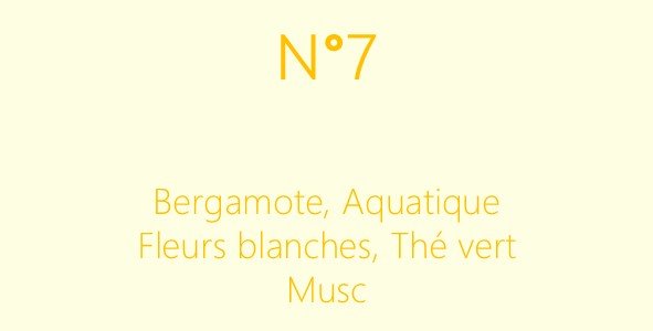 Bougie N°7 - Collection Ivoire